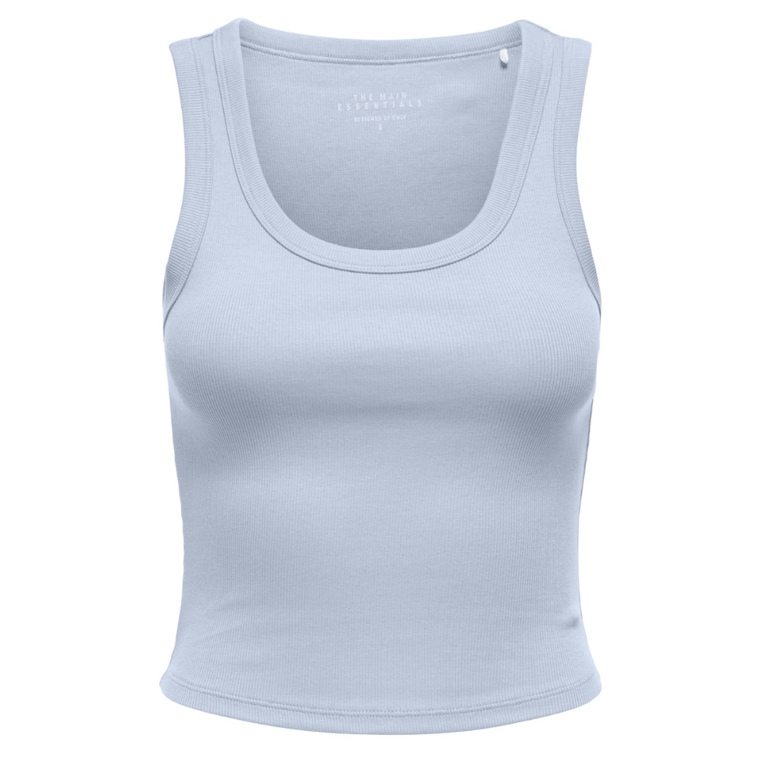 ONLY Plava Ženska Majica ONLEASY S/L TANK TOP CS JRS